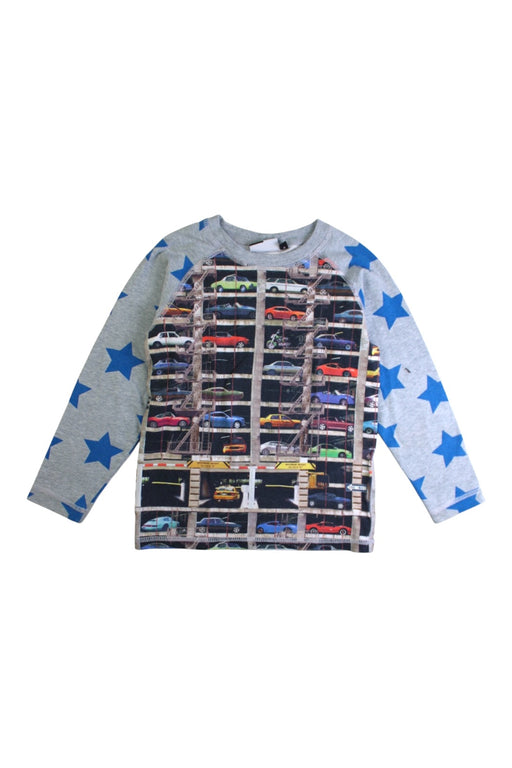 A Multicolour Long Sleeve T Shirts from Molo in size 5T for boy. (Front View)