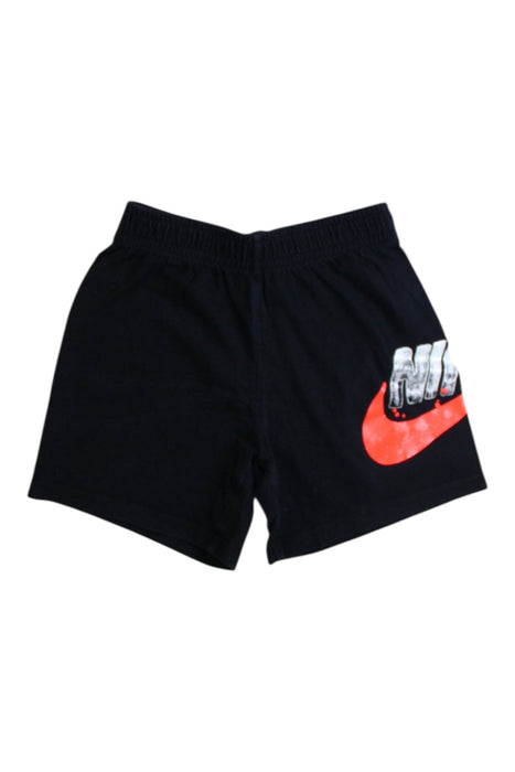 A Black Shorts from Nike in size 4T for girl. (Front View)
