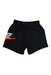 A Black Shorts from Nike in size 4T for girl. (Back View)