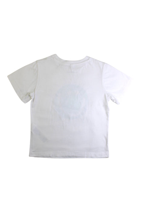 A White Short Sleeve T Shirts from Stella McCartney in size 4T for boy. (Back View)