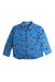 A Blue Long Sleeve Polos from Cath Kids London in size 2T for boy. (Front View)