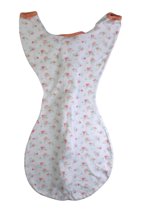 A White Swaddles from Swaddle Designs in size 3-6M for girl. (Back View)