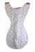 A White Swaddles from Swaddle Designs in size 3-6M for girl. (Back View)