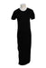 A Black Short Sleeve Dresses from Hatch in size Maternity-S for maternity. (Front View)