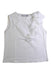 A White Sleeveless Tops from Patachou in size 4T for girl. (Front View)