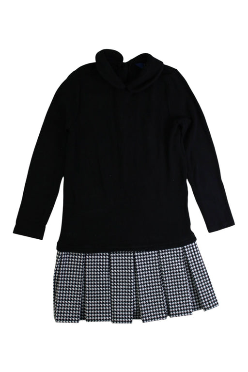 A Black Long Sleeve Dresses from Polo Ralph Lauren in size 5T for girl. (Front View)