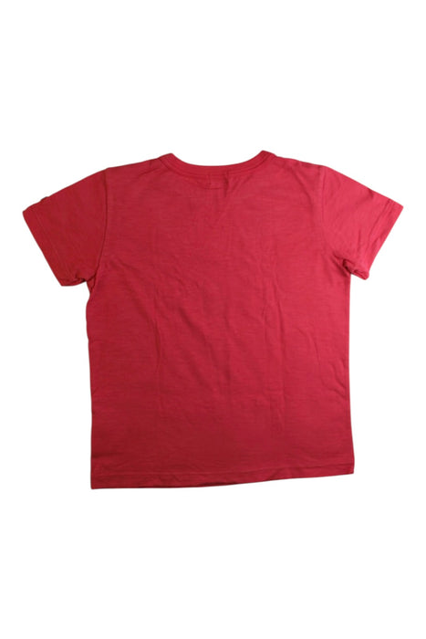 A Pink Short Sleeve T Shirts from Double B Mikihouse in size 5T for boy. (Back View)