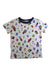 A Multicolour Short Sleeve T Shirts from Double B Mikihouse in size 5T for boy. (Front View)