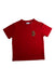 A Red Short Sleeve T Shirts from Burberry in size 6T for boy. (Front View)