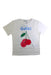 A White Short Sleeve T Shirts from Gucci in size 6T for girl. (Front View)