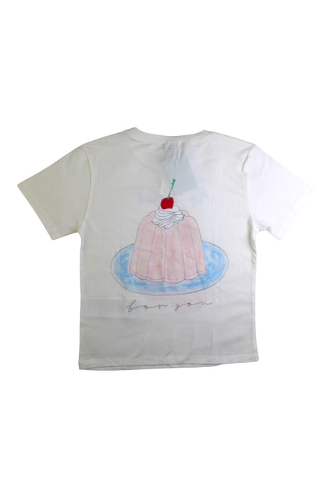 A White Short Sleeve T Shirts from Gucci in size 6T for girl. (Back View)