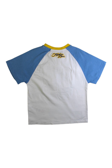 A White Short Sleeve T Shirts from Kenzo in size 6T for boy. (Back View)