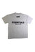 A Grey Short Sleeve T Shirts from Fear of God Essentials in size 8Y for neutral. (Back View)
