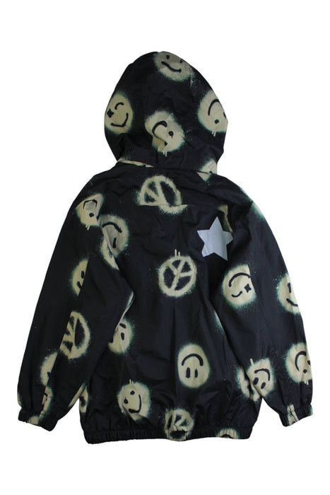 A Black Puffer/Quilted Coats & Outerwear from Molo in size 6T for boy. (Back View)