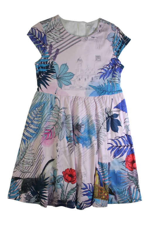 A Multicolour Sleeveless Dresses from Fila in size 7Y for girl. (Front View)