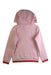 A Pink Hooded Sweatshirts from Fila in size 7Y for girl. (Back View)