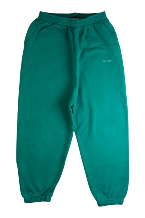 A Green Sweatpants from Balenciaga in size 4T for boy. (Front View)