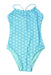 A Blue Swimsuits from Vilebrequin in size 2T for girl. (Front View)