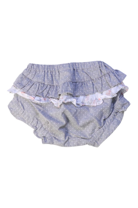 A Blue Bloomers from Tutto Piccolo in size 6-12M for girl. (Back View)