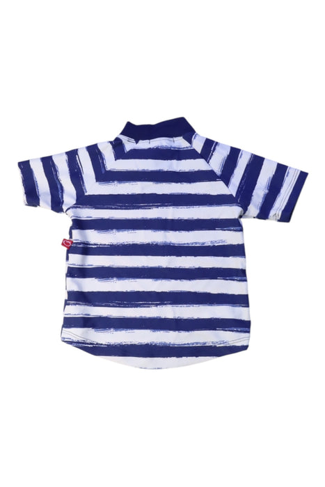 A Blue Rash Guards from Plum in size 0-3M for boy. (Back View)