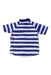 A Blue Rash Guards from Plum in size 0-3M for boy. (Back View)