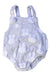 A Grey Sleeveless Rompers from Seed in size Newborn for girl. (Front View)