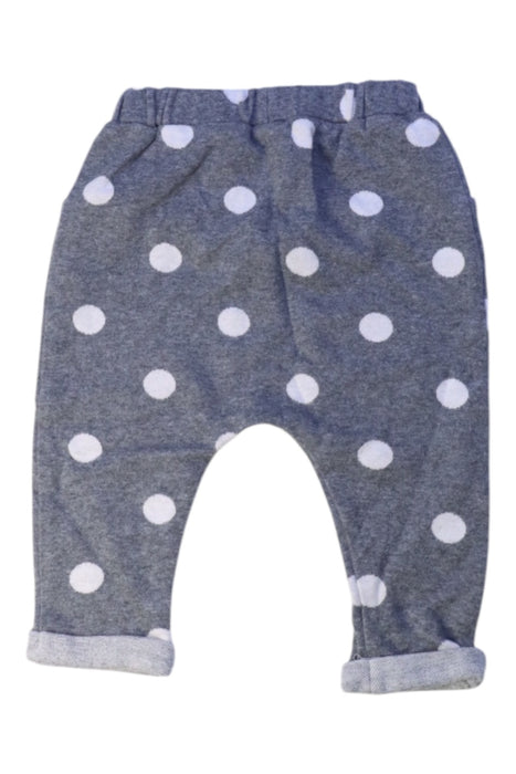 A Grey Sweatpants from Seed in size 3-6M for girl. (Back View)