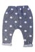 A Grey Sweatpants from Seed in size 3-6M for girl. (Back View)