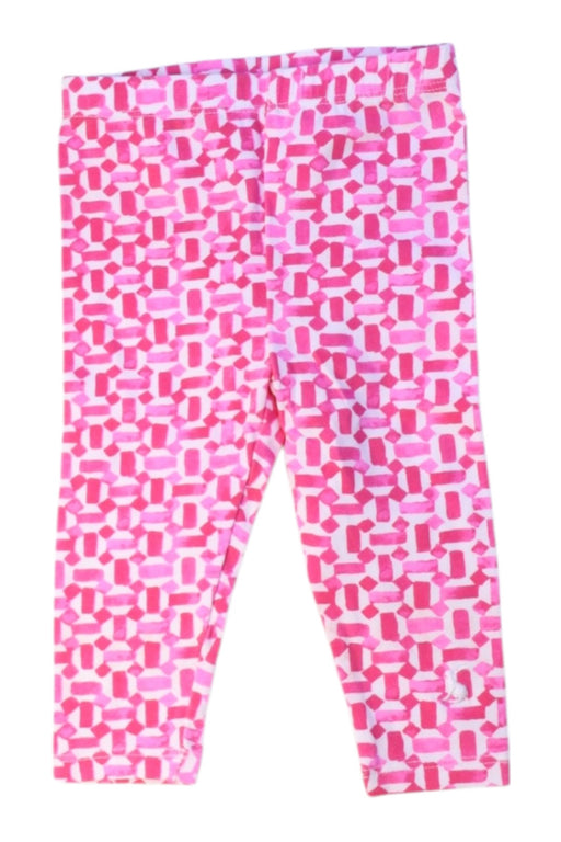A Pink Leggings from Joules in size 3-6M for girl. (Front View)