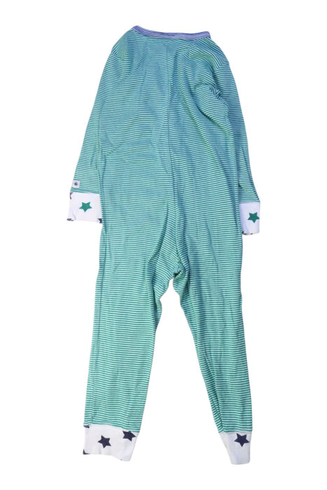 A Green Onesies from Petit Bateau in size 2T for boy. (Back View)