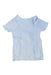 A Blue Short Sleeve Tops from Seed in size 3T for girl. (Front View)