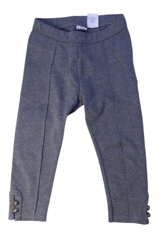 A Grey Leggings from Janie & Jack in size 18-24M for girl. (Front View)
