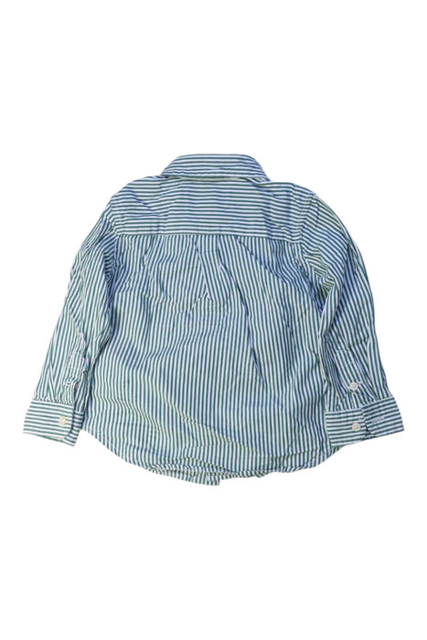 A Blue Long Sleeve Shirts from Ralph Lauren in size 2T for boy. (Back View)