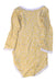 A Yellow Long Sleeve Bodysuits from Petit Bateau in size 12-18M for girl. (Back View)