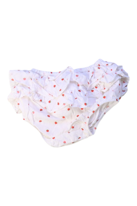 A White Bloomers from Jacadi in size 6-12M for girl. (Back View)