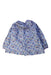 A Blue Long Sleeve Tops from DPAM in size 3-6M for girl. (Front View)
