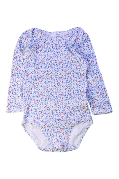 A Multicolour Long Sleeve Bodysuits from Petit Bateau in size 3T for girl. (Front View)