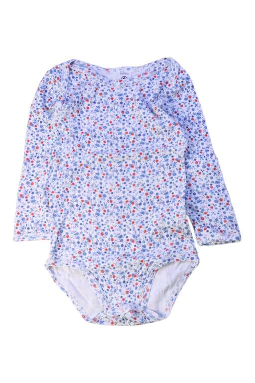 A Multicolour Long Sleeve Bodysuits from Petit Bateau in size 3T for girl. (Front View)