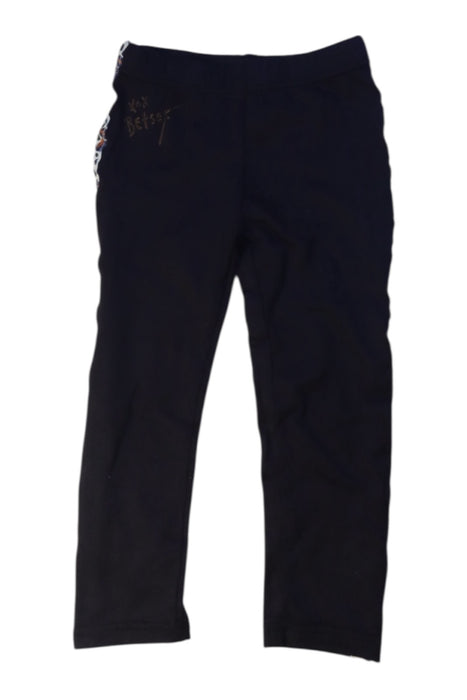 A Black Leggings from Betsey Johnson in size 2T for girl. (Front View)