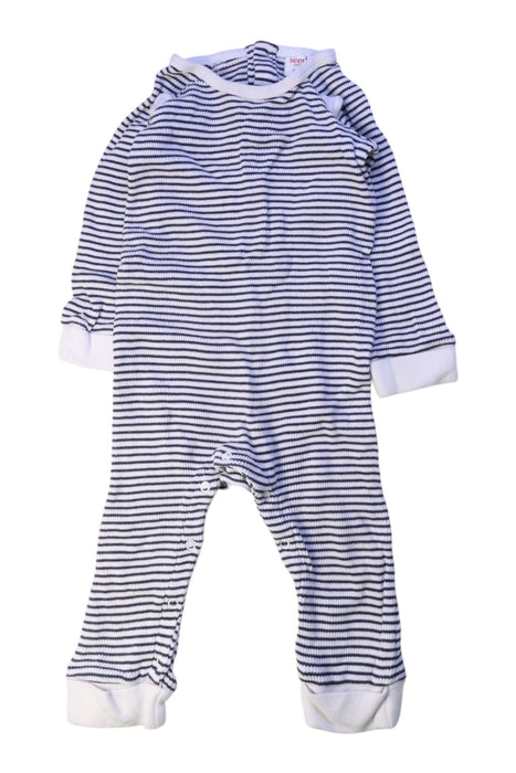 A White Onesies from Seed in size 12-18M for boy. (Front View)