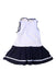 A White Sleeveless Dresses from Jacadi in size 3T for girl. (Back View)