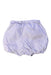 A Blue Bloomers from Claudine in size 12-18M for girl. (Back View)