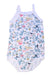 A Multicolour Sleeveless Bodysuits from Petit Bateau in size 3T for girl. (Front View)