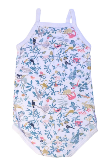 A Multicolour Sleeveless Bodysuits from Petit Bateau in size 3T for girl. (Back View)