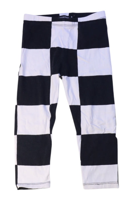 A Black Leggings from Marimekko in size 12-18M for girl. (Front View)