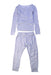 A Blue Pyjama Sets from Minnow in size 2T for girl. (Front View)
