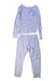 A Blue Pyjama Sets from Minnow in size 2T for girl. (Back View)