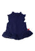 A Navy Sleeveless Tops from Nautica in size 3T for girl. (Back View)
