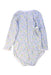 A White Long Sleeve Bodysuits from Petit Bateau in size 3T for boy. (Back View)