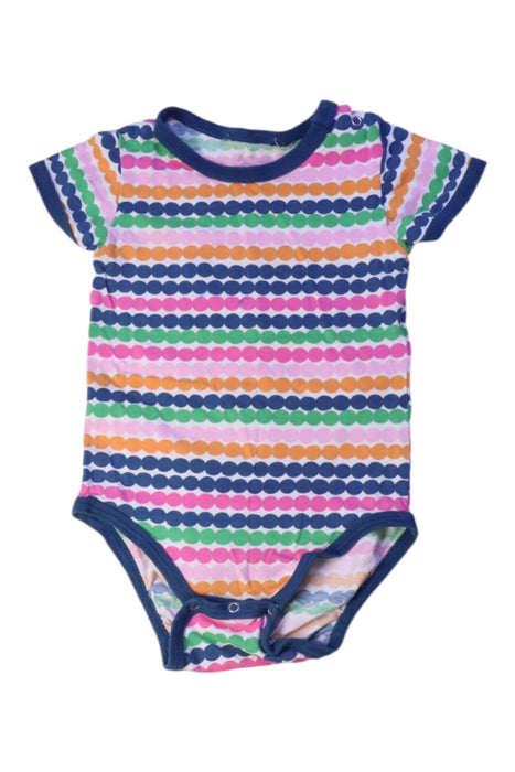 A Multicolour Short Sleeve Bodysuits from Marimekko in size 6-12M for girl. (Front View)
